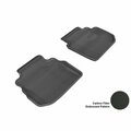 3D Maxpider INFINITI M35 2006-2010 KAGU BLACK R2 Floor Mat L1IN01421509